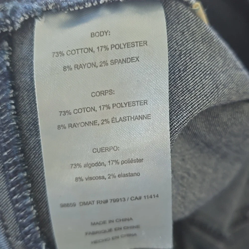 Jessica Simpson Maternity Dark Blue Denim Small